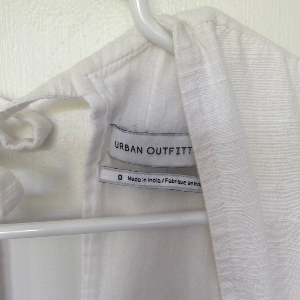 Urban Outfitters White Sleeveless Midi Sundress - Picture 5 of 6